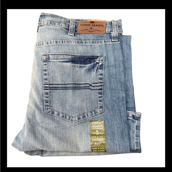 Cody James Other - Cody James Men’s Bootcut Jeans 38x32 Relaxed Fit Western Denim NWT RN138823 NEW